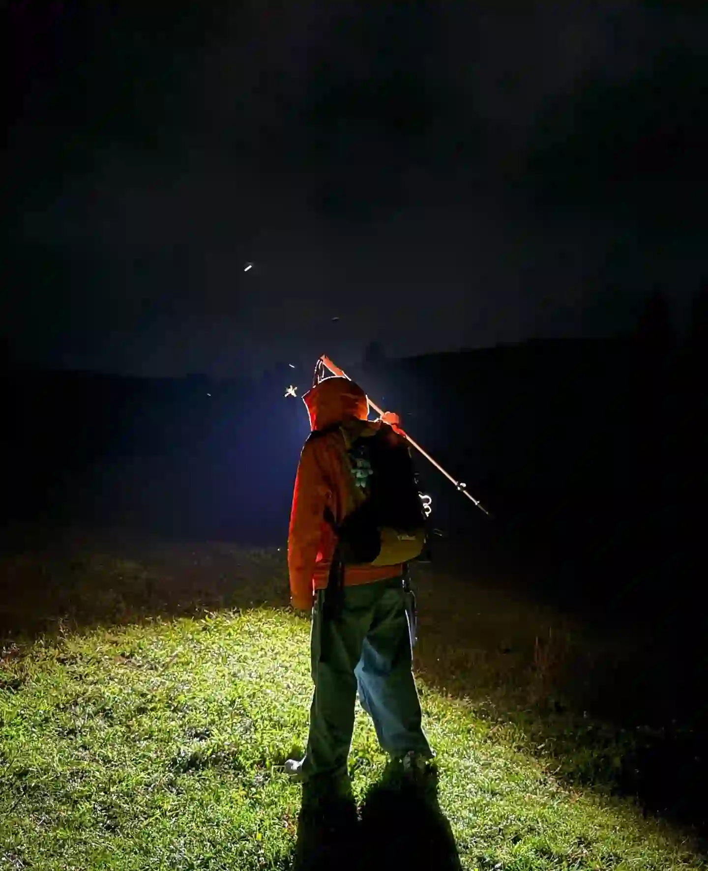 Glowing Hiking Pole photo review