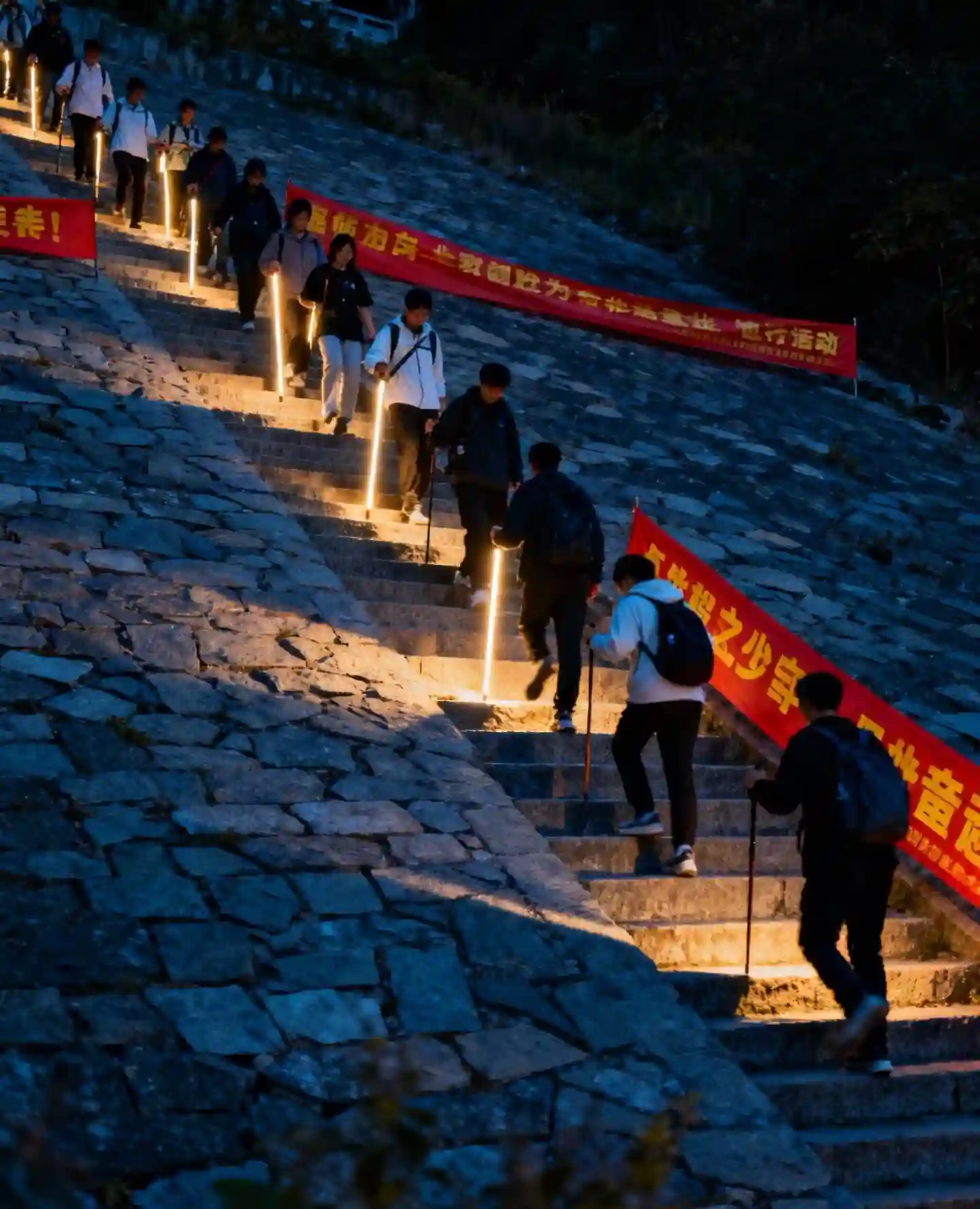 Glowing Hiking Pole photo review