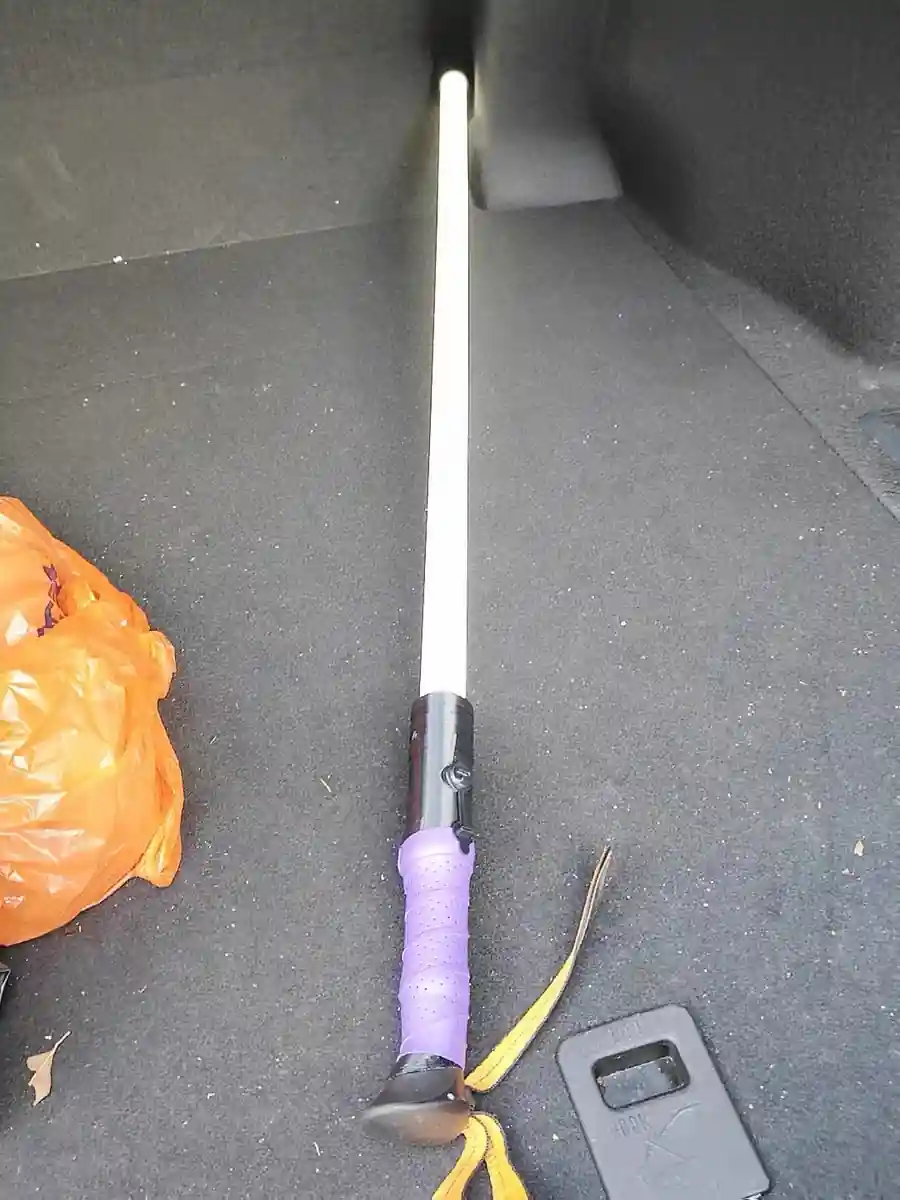 Glowing Hiking Pole photo review