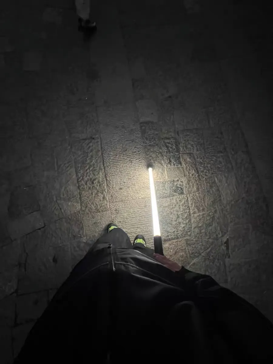 Glowing Hiking Pole photo review